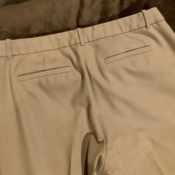 JCrew Tan 6 Cafe Capri Classic Essential Monochrome Preppy Scandi Girl Quality - Picture 7 of 8